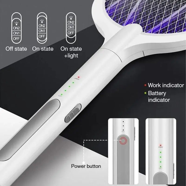 Rechargeable Mosquito Racket